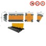 Passe câble 3 x Ø58 mm CP1031