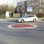 Rond-point caoutchouc 3000mm avec fixations