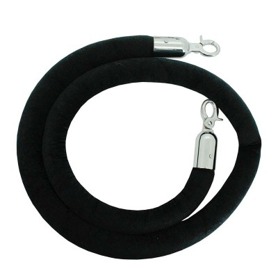 Cordon velours noir | ø32mm Longueur 1,60m