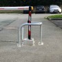 Etrier de protection ø60mm galvanisé à sceller | 600x600xH800mm