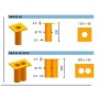 Douille de fixation à sceller | Compatible ø60mm