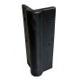 Protection d'angle arrondie 90° caoutchouc | 365x99x99mm