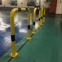 Barrière piétonne garde corps acier galvanisé peint | À platine | ø40mm