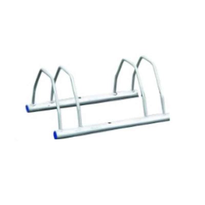 Rack 2 vélos acier zingué | 448x300x215mm