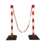 Poteau de balisage PVC monobloc | ø50 - H950 mm