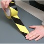 Adhesive tape STOP black/yellow | 33mx50mm