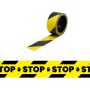 Adhesive tape STOP black/yellow | 33mx50mm