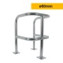 Etrier de protection double galvanisé | À fixer | ø60 - 600x600x900mm