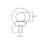 Anneau de levage male | Acier | ø8 à 14mm